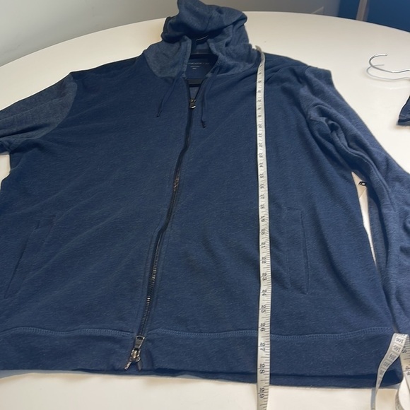 John Varvatos Blue Hoodie Size XXL - Picture 7 of 8